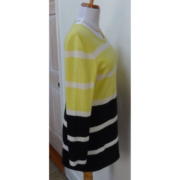 EUC - VERTICAL DESIGN 100% Cashmere Sweater - Size M - Picture 3 of 6